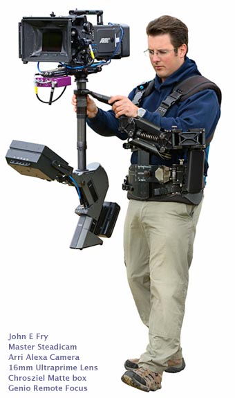 Steadicam Hire from Operator John E Fry Arri Alexa London Pinewood Shepperton